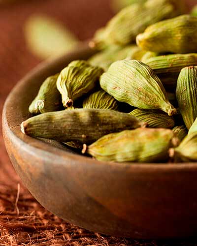 Cardamomo para Chai Ayurveda