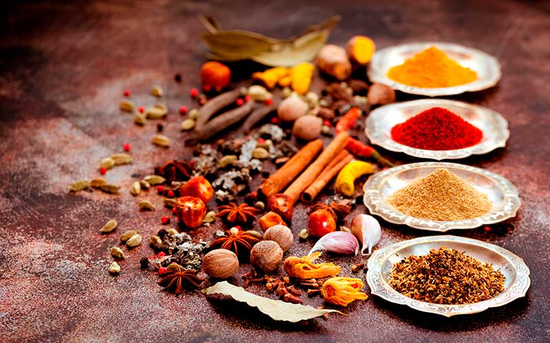 Como usar las especias en la cocina Ayurveda