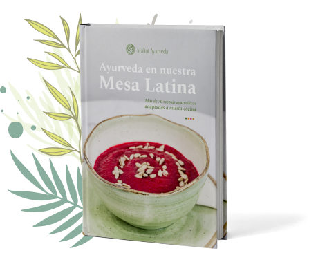 Libro de cocina Ayurveda latinoamericana, recetas en PDF