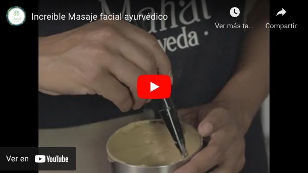 Masaje facial Ayurveda