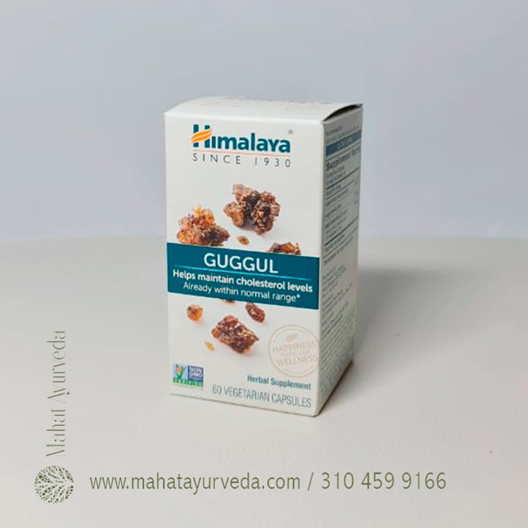 Guggul 60 cap Ayurveda Colesterol Tienda Mahat Ayurveda