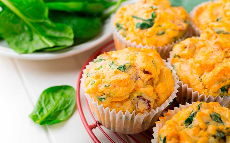 Receta muffins de batata