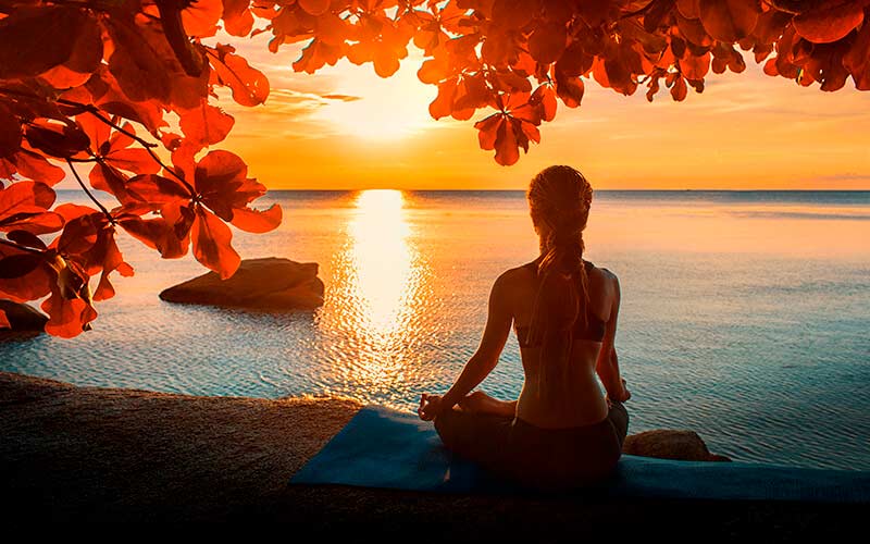 Meditar para el cuidado de la piel