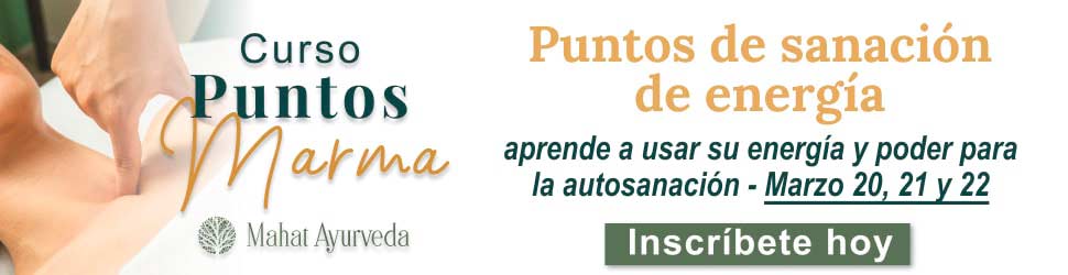 Curso presencial de puntos marma