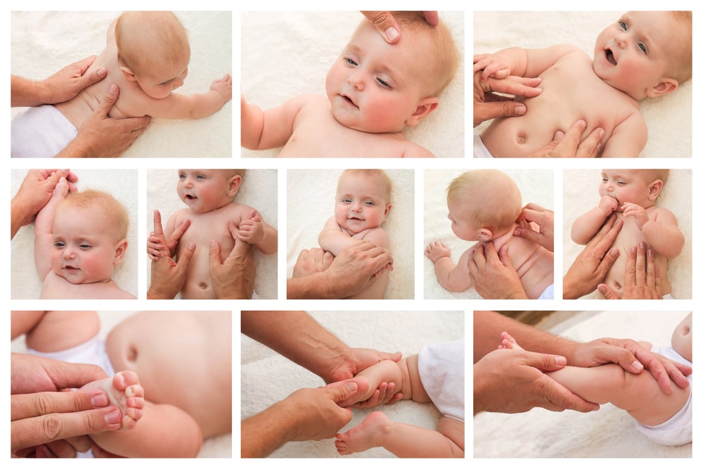 Cómo hacer el masaje Shantala para bebés